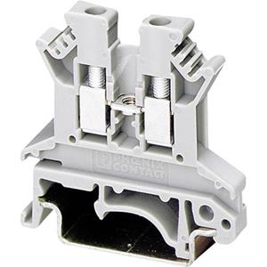 phoenixcontact Phoenix Contact UK 2,5 N 3003347 Doorgangsklem Aantal polen: 2 0.2 mm² 2.5 mm² Grijs 1 stuk(s)