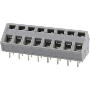 degson DG245-5.0-12P-11-00AH Veerkachtklemblok 3.31 mm² Aantal polen 12 Grijs 1 stuk(s)