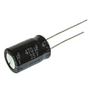 panasonic EEU-FR1V471 Elektrolytische condensator Radiaal bedraad 5 mm 470 µF 35 V 20 % (Ø) 10 mm 1 stuk(s)
