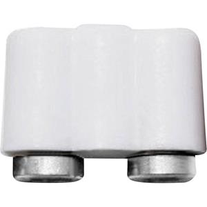 beli-beco 61/17ws Miniatuur-laboratoriumconnector Koppeling, recht Stift-Ø: 2.6 mm Wit 1 stuk(s)