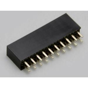 trucomponents TRU COMPONENTS TC-2506353 Pinconnector Rastermaat: 2 mm Totaal aantal polen: 10 Aantal rijen: 2 1 stuk(s)
