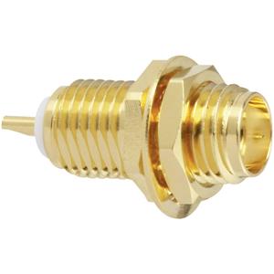 amphenol SMA6351B1-3GT50G-50 SMA-connector Bus, inbouw verticaal 50 Ω RG 174 1 stuk(s)