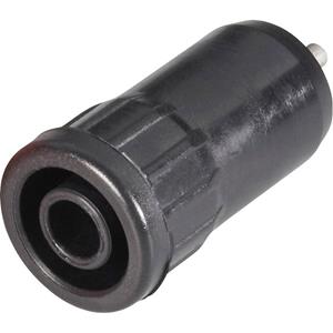 schnepp BU 4800 sw Veiligheids-labconnector, female Bus, inbouw verticaal Stift-Ø: 4 mm Zwart 1 stuk(s)