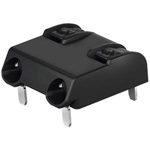 Wago 2060-1822/998-404 Veerkachtklemblok 0.75 mm² Aantal polen 2 Zwart 1 stuk(s)
