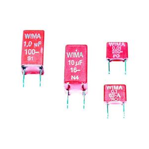 wima MKS 2 0,033uF 10% 63V RM5 1 stuk(s) MKS-foliecondensator Radiaal bedraad 0.033 µF 63 V/DC 10 % 5 mm (l x b x h) 7.2 x 2.5 x 6.5 mm