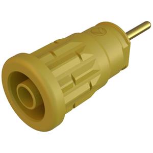 skshirschmann SKS Hirschmann SEP 2630 S1,9 Sicherheits-Laborbuchse Buchse, Einbau vertikal Stift-Ø: 4mm Gelb