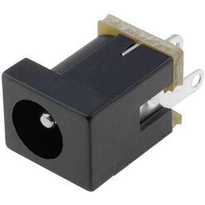 DC-9 Laagspannings-connector Bus, inbouw verticaal 4 mm 2.1 mm 1 stuk(s)