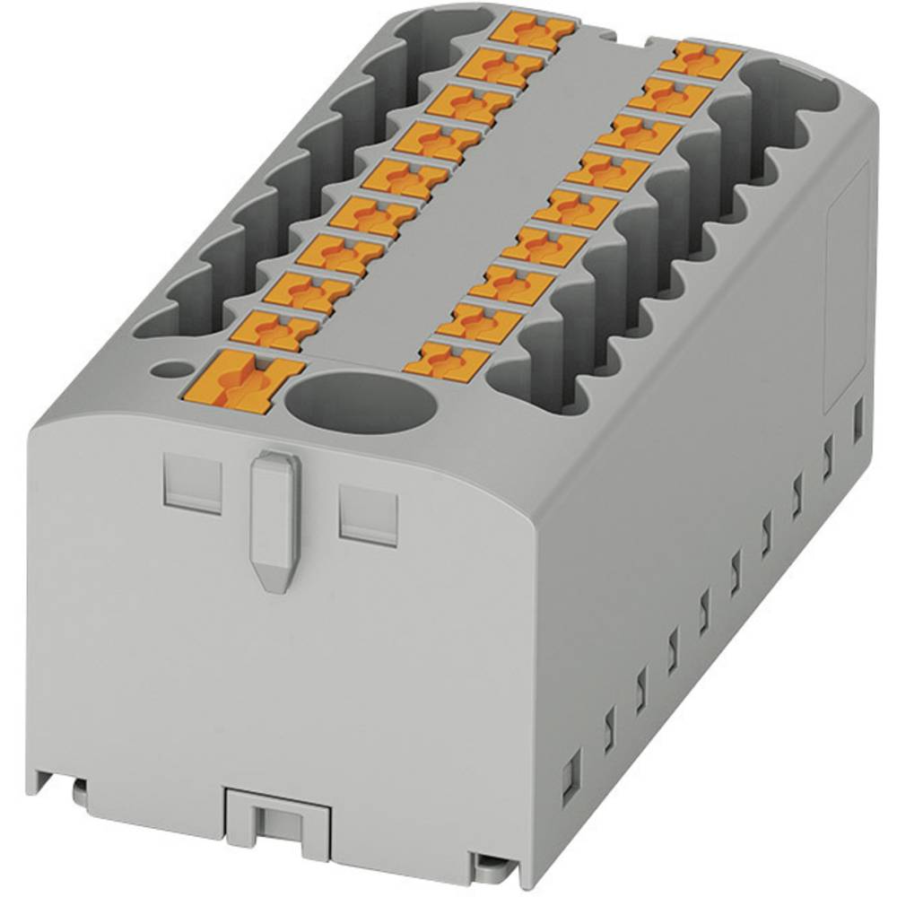 phoenixcontact Phoenix Contact PTFIX 6/18X2,5-G BU 3273506 Verteilerblock Polzahl: 19 0.14mm² 2.5mm² Blau 8St.