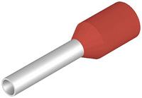 Weidmüllerler 2528610000 Aderendhülse 1mm² Teilisoliert Rot 4000St.
