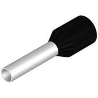 Weidmüller 2528620000 Adereindhulzen 1.5 mm² Deels geïsoleerd Zwart 4000 stuk(s)