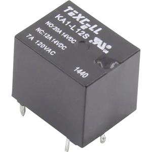 texcell KA1-L12S Printrelais 12 V/DC 25 A 1x wisselcontact 1 stuk(s)