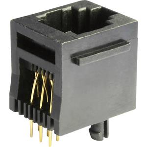 econconnect econ connect MEB6/6PST Modulaire inbouwbus Bus, inbouw verticaal Aantal polen: 6 Zwart 1 stuk(s)