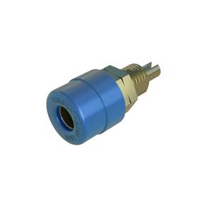 skshirschmann SKS Hirschmann BIL 20 Au Laborbuchse Buchse, Einbau vertikal Stift-Ø: 4mm Blau