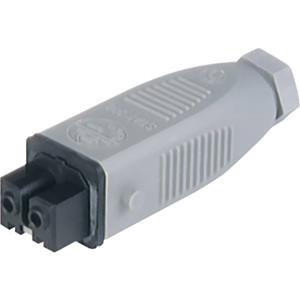 hirschmann STAK 200 Netz-Steckverbinder STAK Serie (Netzsteckverbinder) STAK Buchse, gerade Gesamtpo