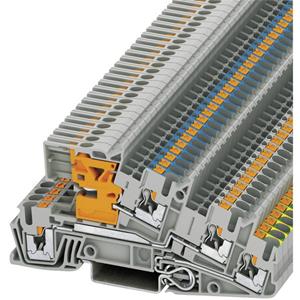 phoenixcontact Phoenix Contact PTI 2,5-PE/L/NT 3213946 Installatierandaardeklem Aantal polen: 5 0.14 mm² 4 mm² Grijs 1 stuk(s)