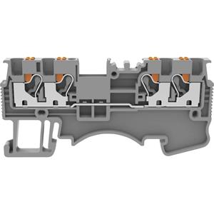 Degson DS1.5-QU-01P-11-00A(H) Doorgangsklem Push-In-klem Grijs 1 stuk(s)