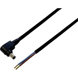 BKL Electronic Niedervolt-Anschlusskabel Niedervolt-Stecker - offene Kabelenden 5.5mm 2.5mm 2.00m 1S