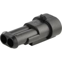 teconnectivity TE Connectivity Penbehuizing-kabel AMP-Superseal 1.5mm Series Totaal aantal polen 2 Rastermaat: 6 mm 282104-1 1 stuk(s)