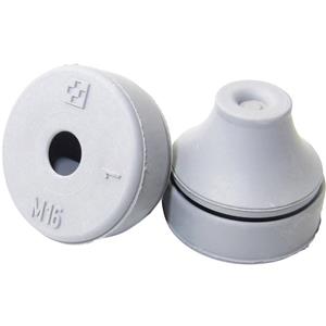 wkk 2108 Kabeldoorvoering Klem-Ø (max.): 7 mm EPDM Zwart 1 stuk(s)
