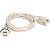 Schlegel 2 x USB 2.0 Buchse A - 2 x USB 2.0 Stecker A RRJ_2USB_150CM Inhalt: 1St.