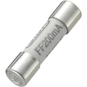 trucomponents TRU COMPONENTS 6FF-0200-H3 Buiszekering (Ø x l) 6 mm x 32 mm 0.2 A 600 V Supersnel -FF- Inhoud: 1 stuk(s)