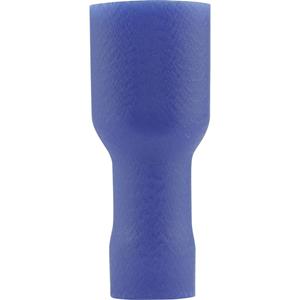 Vogt AG Verbindungstechnik 396205 Huls voor platte stekker Insteekbreedte: 4.8 mm Insteekdikte: 0.5 mm 180 ° Volledig geïsoleerd Blauw 1 stuk(s)