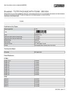 phoenixcontact Phoenix Contact 0801804 TC/TR-PACKAGE WITH FOAM Ersatzteil 1St.