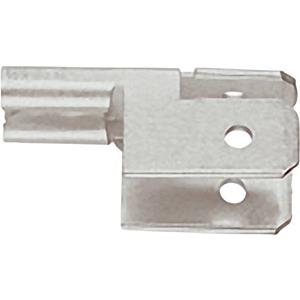 Klauke 775 Flachsteckverteiler Steckbreite: 6.3mm Steckdicke: 0.8mm 90° Unisoliert Metall