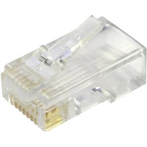 belstewartconnectors BEL Stewart Connectors 937-SP-3088 Modulaire stekker niet-afgeschermd voor platte kabels Stekker, recht Aantal polen: 8P8C Glas (helder) 1 stuk(s)