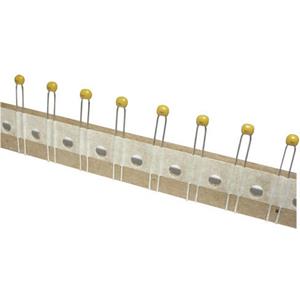 tancap CT4-0805Y104M500A1T Keramische condensator THT 100 nF 50 V 20 % (b x h) 4.2 mm x 25 mm 1 stuk(s)