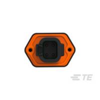 teconnectivity Stiftgehäuse-Platine DTP Polzahl Gesamt 4 1St.