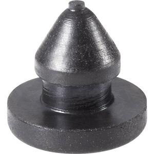 pbfastener PB Fastener 1308-01 Einrastpuffer Schwarz (Ø x H) 9mm x 8.6mm