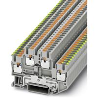 phoenixcontact Phoenix Contact PTTB 2,5-PE/L 3210978 Schutzleiter-Doppelstockklemme Polzahl: 4 0.14mm² 2.5mm² Gra