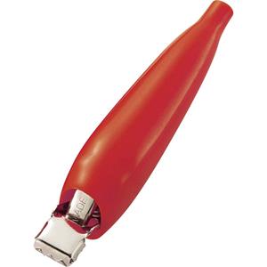 trucomponents TRU COMPONENTS TC-ACR4RD203 Krokodillenklem Rood Klembereik (max.): 4 mm Lengte: 68 mm 1 stuk(s)