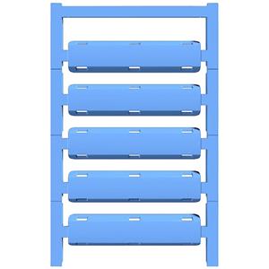 weidmüller 2602740000 SFX-DT 10/60 S MC NE BL Apparaatmarkering Markeringsvlak: 9.5 x 60 mm Blauw Aantal markeringen: 50 50 stuk(s)