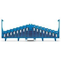WAGO 727-134 Rangierklemme 7.62mm Zugfeder Belegung: N Blau 25St.