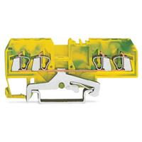 Wago 280-678 Schirmleiterklemme 5mm Zugfeder Weiß 100St.