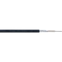 Koaxialkabel Außen-Durchmesser: 6.20mm RG59 75Ω Schwarz Meterware