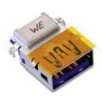 würthelektronik Würth Elektronik WR-COM 692121330100 USB-connector Bus, inbouw horizontaal Blauw 1 stuk(s)