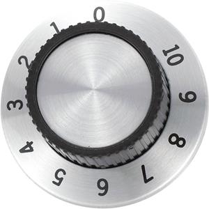 trucomponents TRU COMPONENTS RN-114A Draaiknop Met schaalverdeling Aluminium (Ø x h) 36.8 mm x 14.8 mm 1 stuk(s)