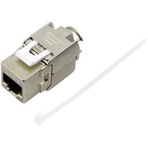 trucomponents TRU COMPONENTS RJ45-koppeling, Cat. 6a Koppeling, recht Metaal 93038C362 1 stuk(s)