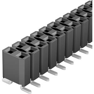 fischerelektronik Fischer Elektronik Female header (standaard) Aantal rijen: 2 Aantal polen per rij: 20 BL LP 6 SMD/ 40/S 1 stuk(s)