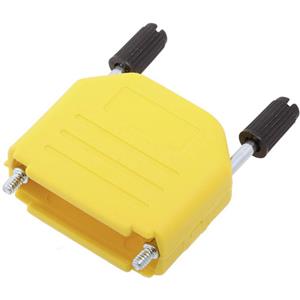 encitech DPPK15-Y-K D-sub behuizing Aantal polen: 15 Kunststof 180 ° Geel 1 stuk(s)