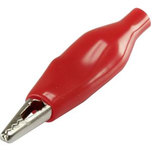 trucomponents TRU COMPONENTS 93038c31 Krokodillenklem Rood Lengte: 35 mm 1 stuk(s)