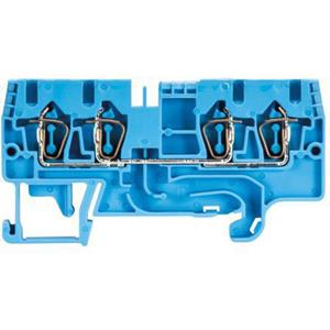 Wieland Doorgangsklem Fasis 0.13 - 4 mm² WKFN 2,5 D2/2/35 BLAU Blauw  1 stuk(s)