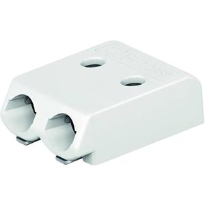 Wago 2059-302/998-403 Veerkachtklemblok Aantal polen 2 Wit 1 stuk(s)