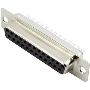 connfly DS1033-25FBNSISS-CT D-sub bus 180 ° Aantal polen: 25 Solderen 1 stuk(s)