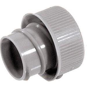 LAPP 52023390 SILVYN EE-K 21 GY Afdekking voor slangeinde Grijs 27 mm Recht 25 stuk(s)