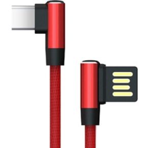 Akasa AK-CBUB40-10RD. Lengte snoer: 1 m, Aansluiting 1: USB A, Aansluiting 2: USB C, USB-versie: 2.0, Maximale overdrachtssnelheid van gegevens: 480 Mbit/s, Kleur van het product: Zwart, Rood