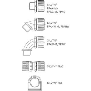 LAPP 61737163 SILVYN FPAS 25/19,1X25,0 GY Wellrohr Grau 19.10mm 50m